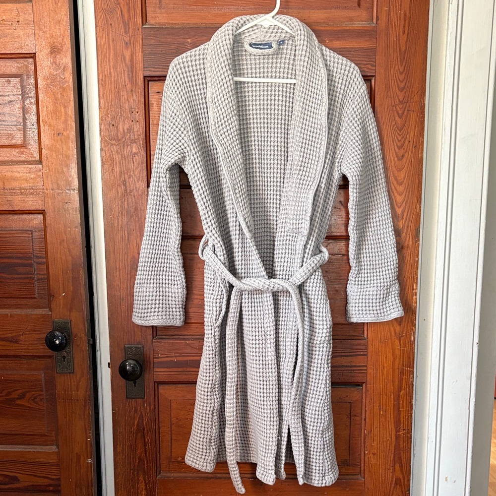 Brooklinen Dreamweave Waffle Robe Size M
